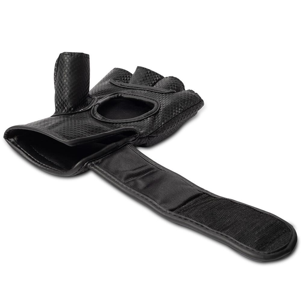 Manton MMA Gloves (With Thumb) - Nero/Bianco 4/7