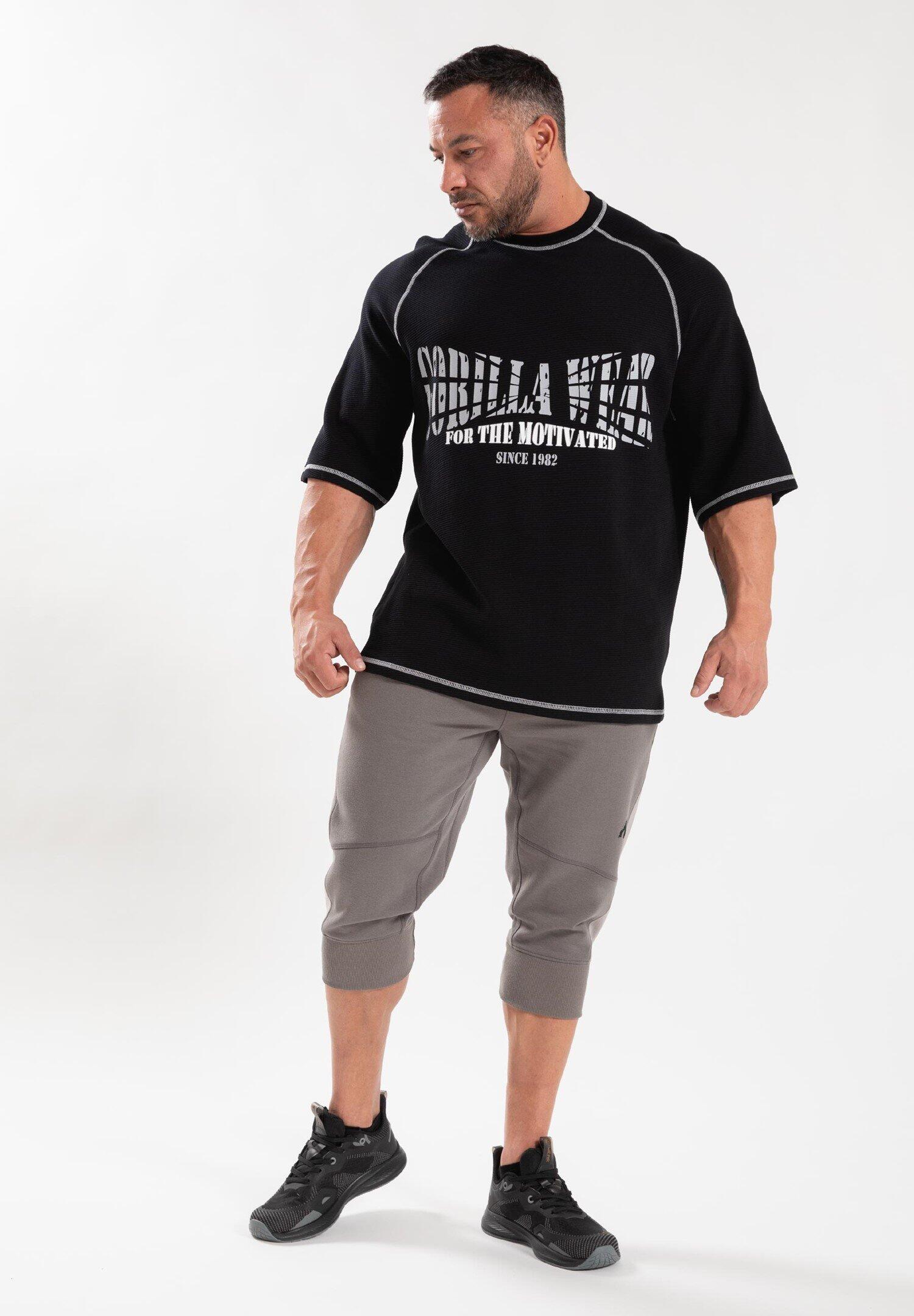 Finley De gran tamaño Camiseta - Negro/gris 5/6