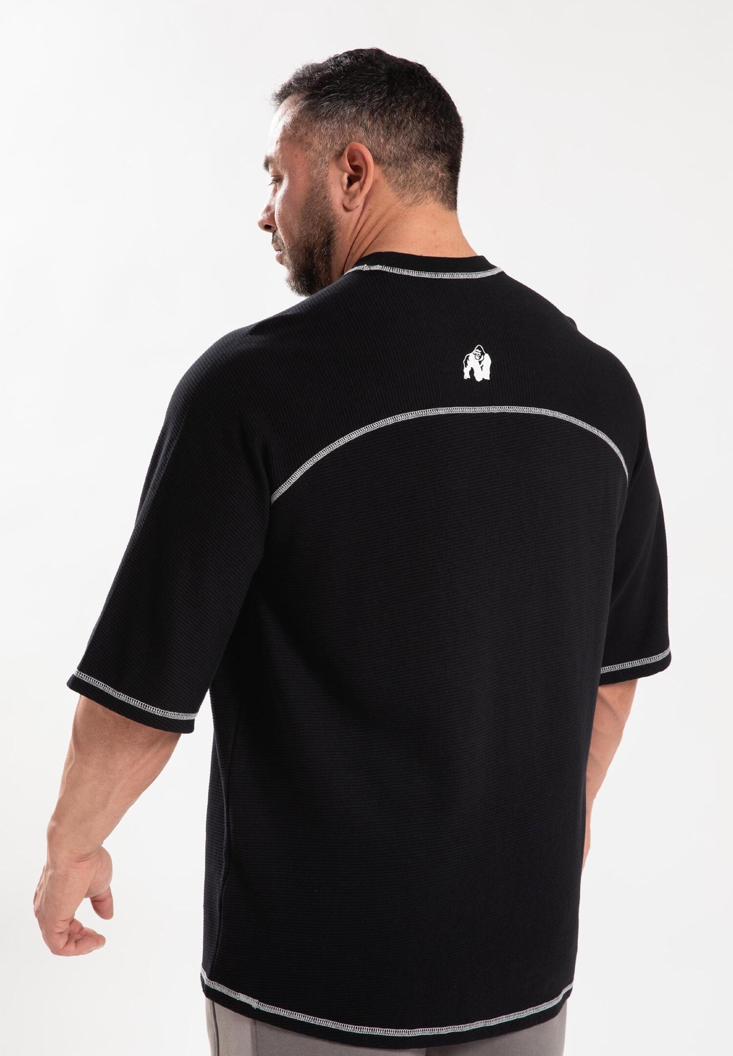 Finley De gran tamaño Camiseta - Negro/gris 4/6