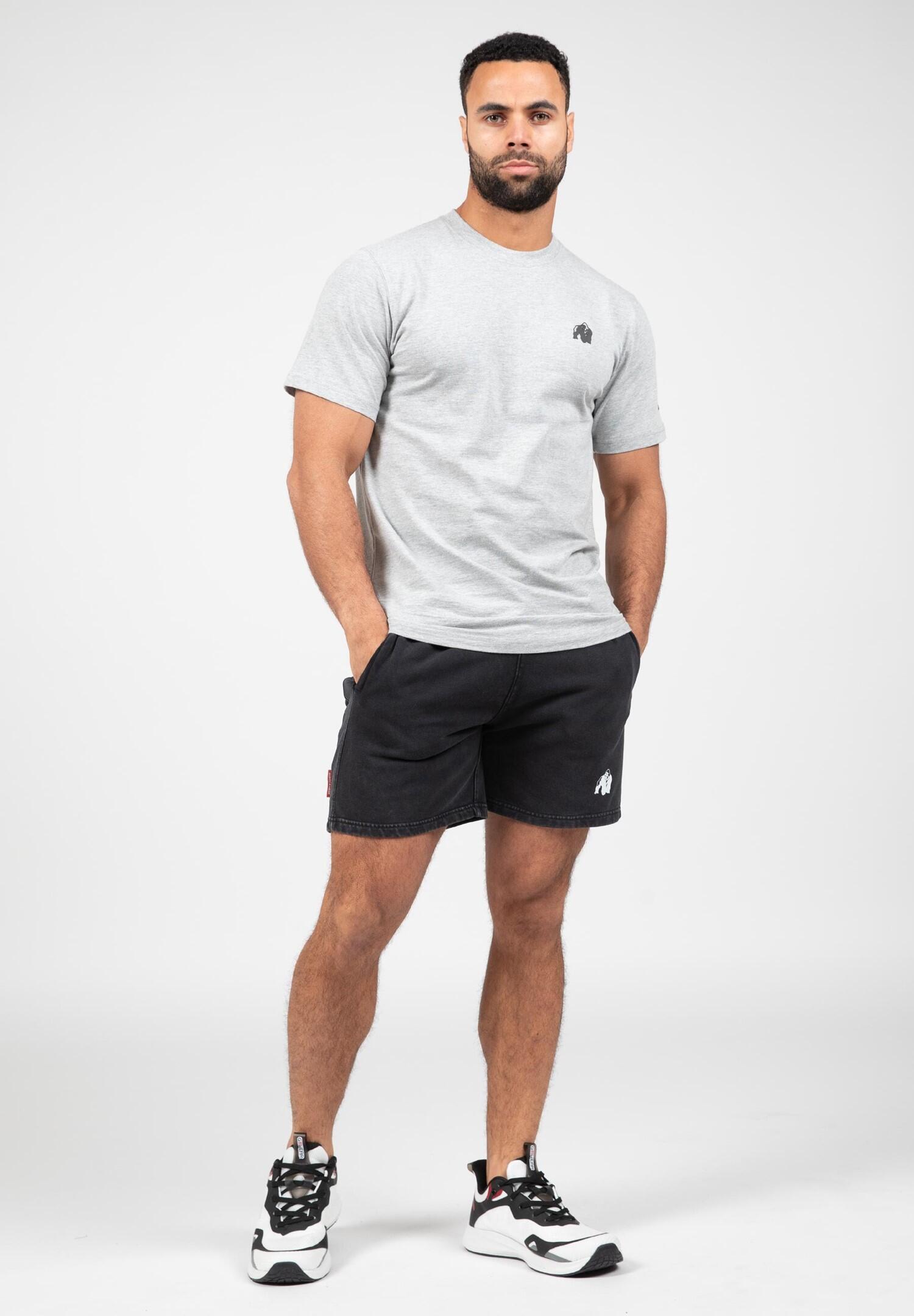 Curtis SweatShort - Washed Grau 4/6