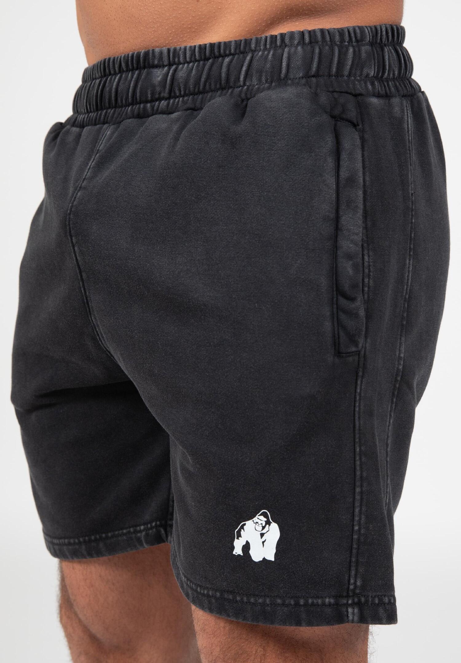 Curtis SweatShort - Washed Grau 5/6