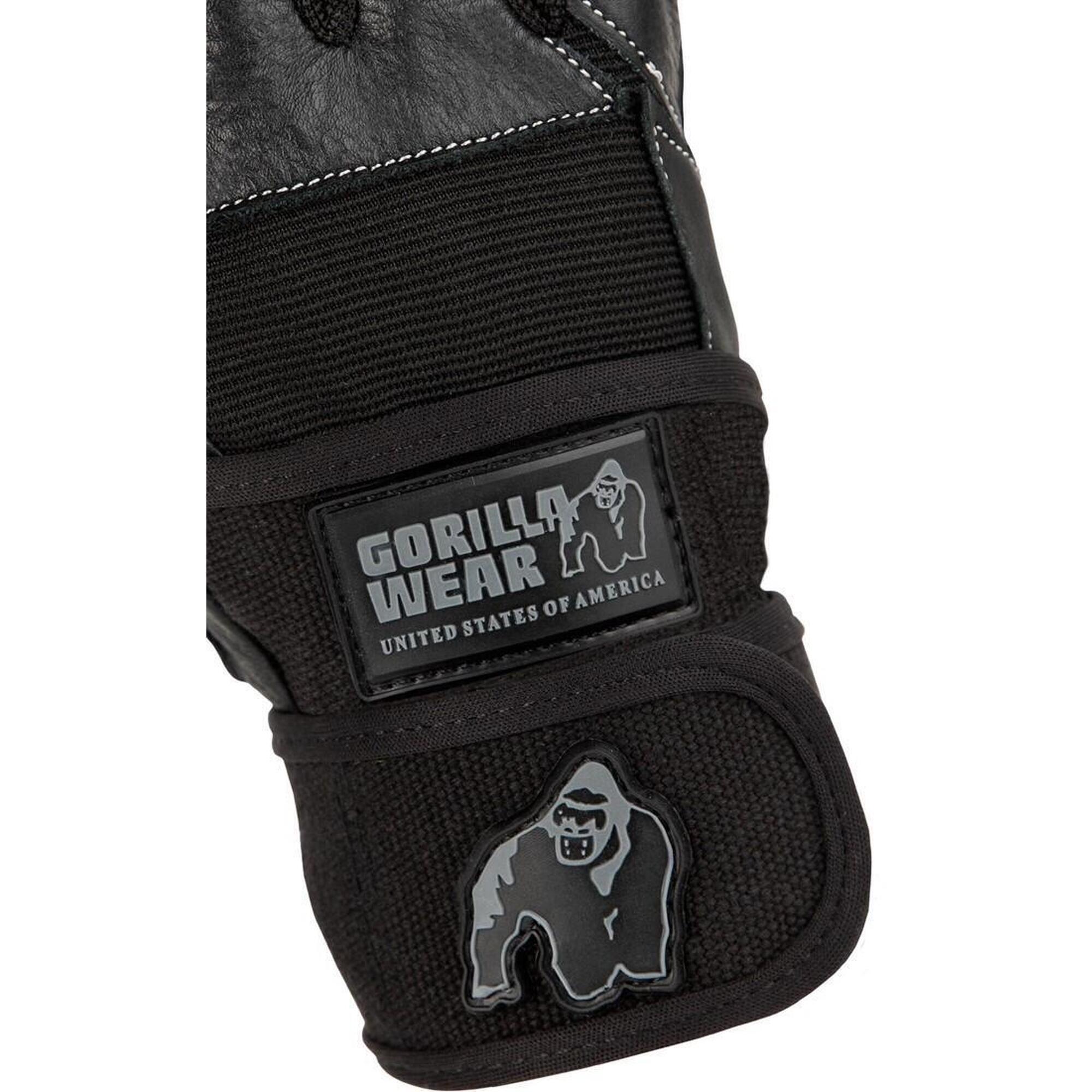 Dallas Wrist Wrap Gloves - Zwart