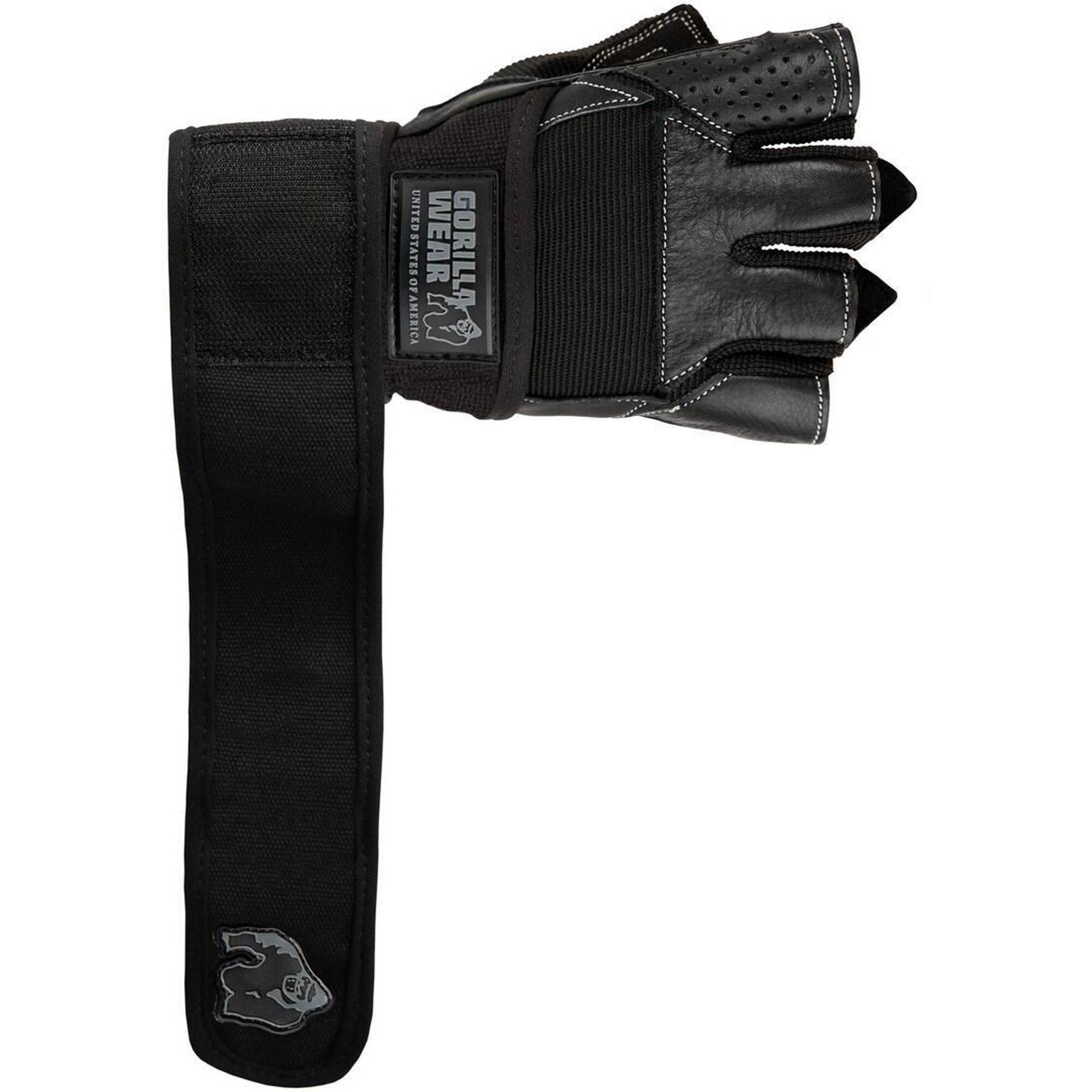Dallas Wrist Wrap Gloves - Zwart