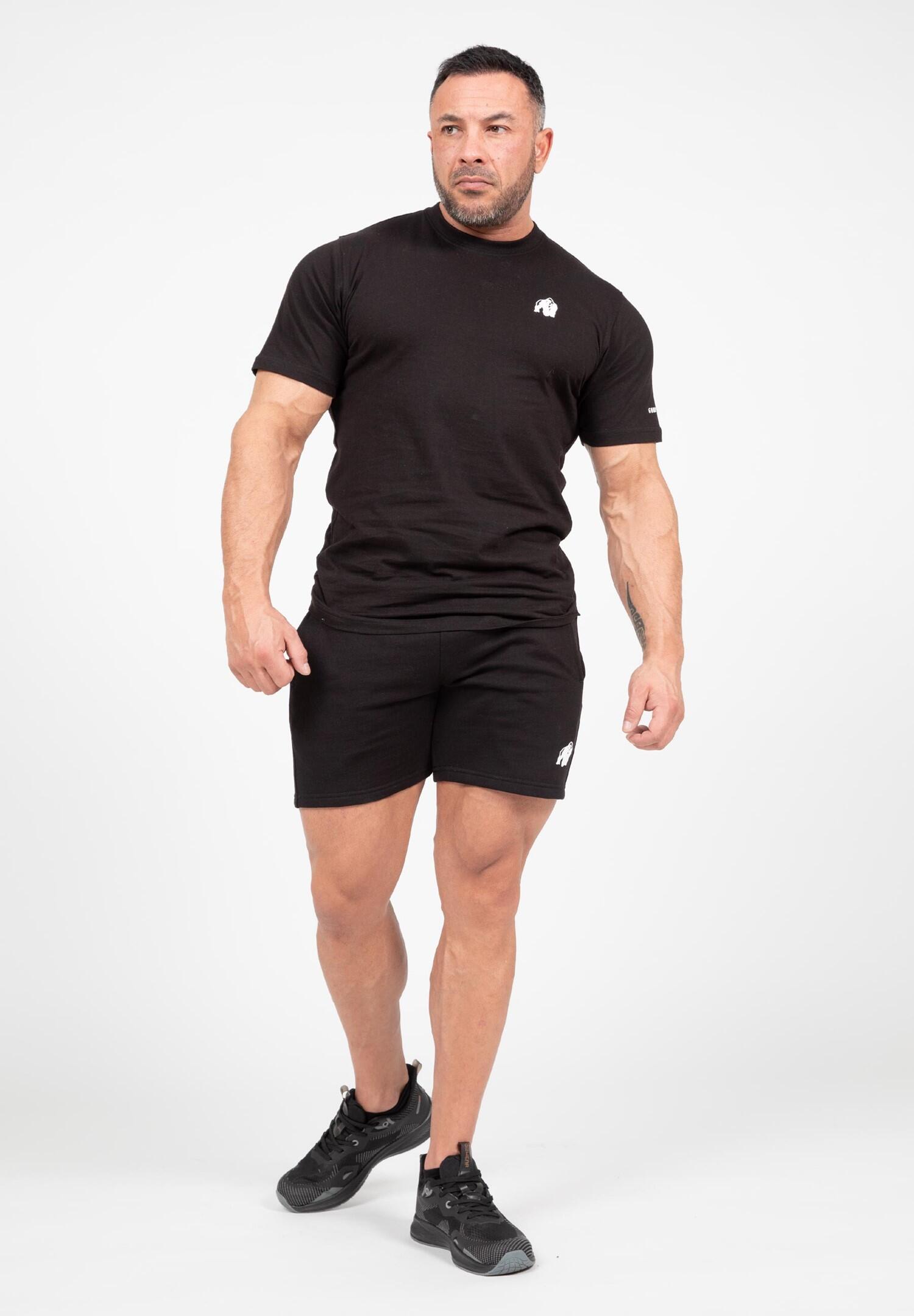 Leon Sweat Pantaloncini - Nero 3/6