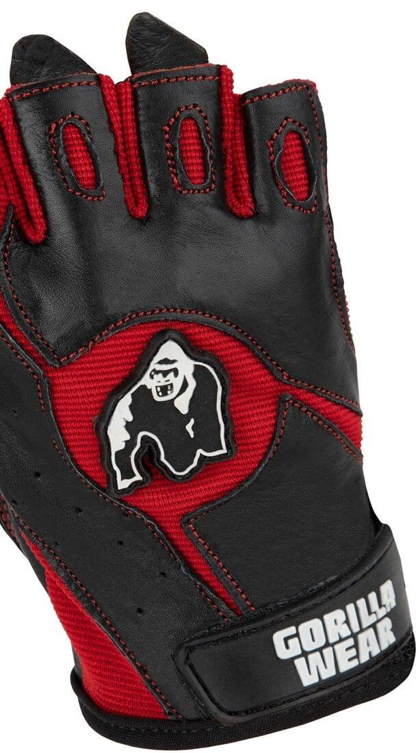 Mitchell Guanti da allenamento - Nero/Rosso 3/5