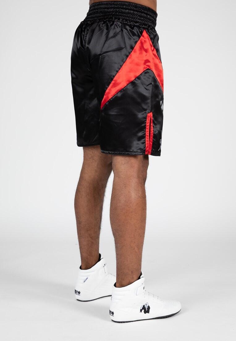 Hornell Boxing Shorts - Zwart/Rood 6/6