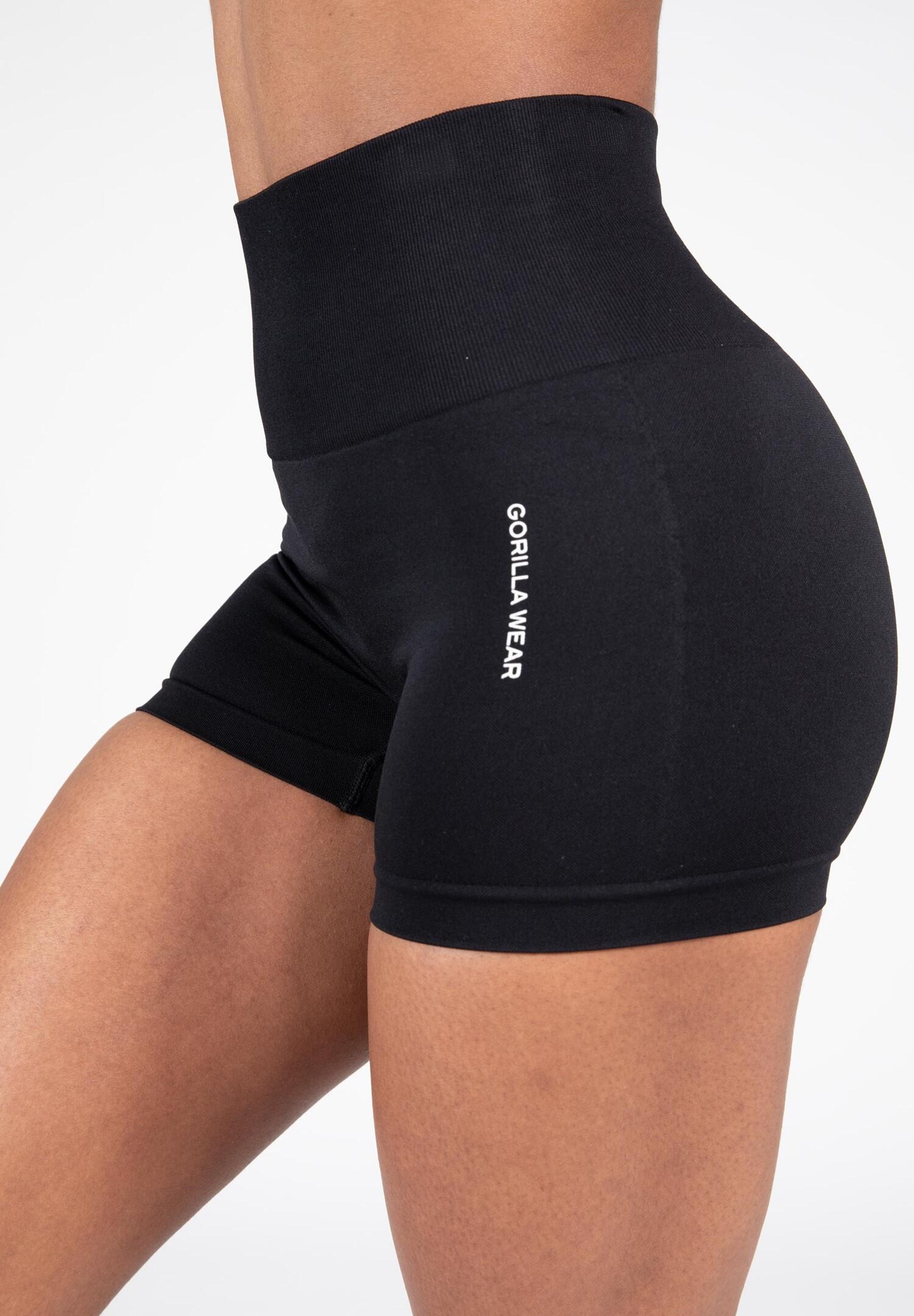 Quincy Sin costura Pantalones cortos - Negro 6/6