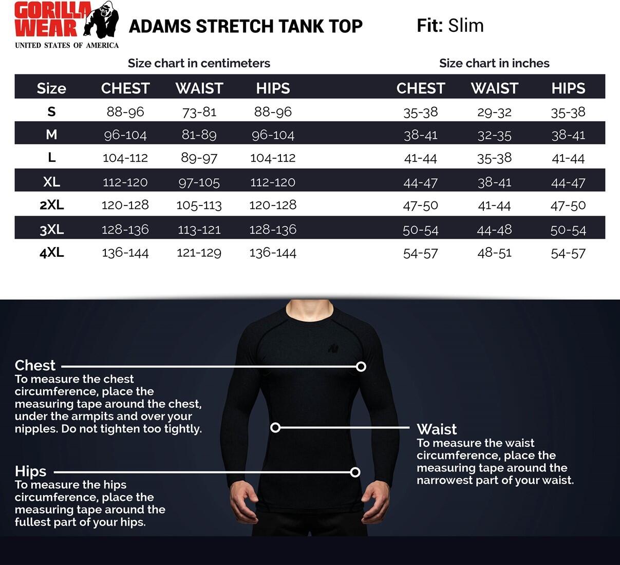 Adams extensible Débardeur - Noir 2/7