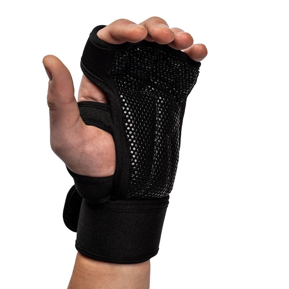 Yuma Weight Lifting Workout Gloves - Zwart 6/6