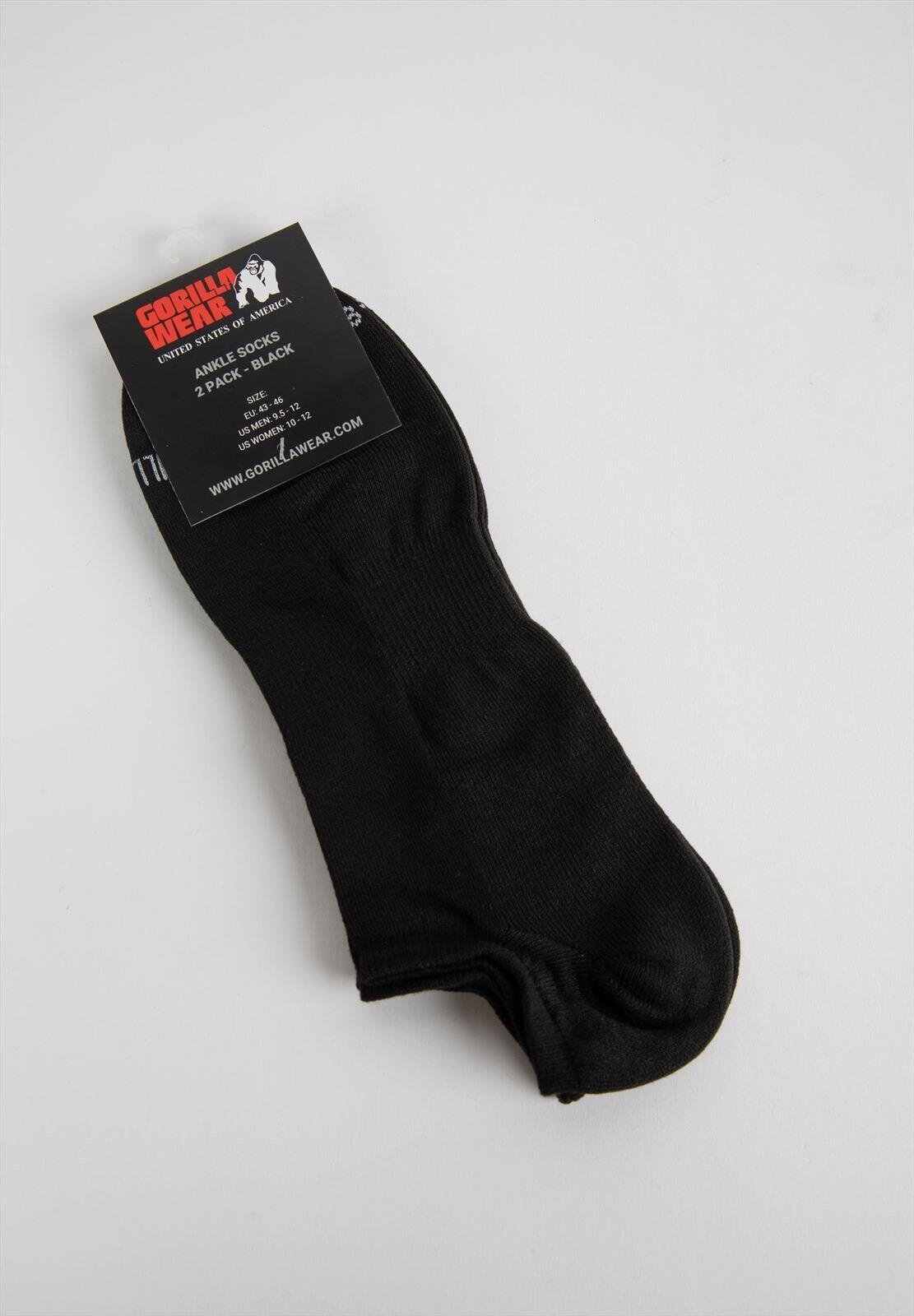 Calcetines tobilleros 2-Pack - Negro - EU 35-38 2/5