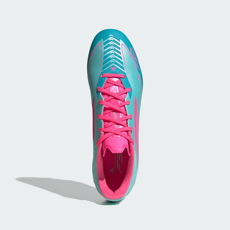 Ghete de fotbal F50 League Messi pentru teren dur/multi-teren