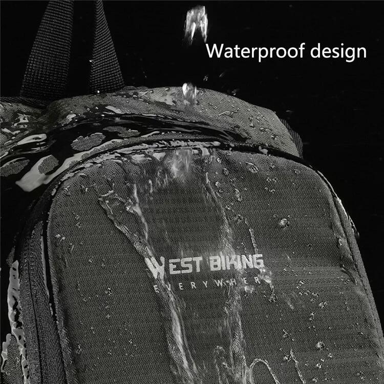 Woodside Sac à dos gourde avec poche à eau intégrée pour le cyclisme 2 l