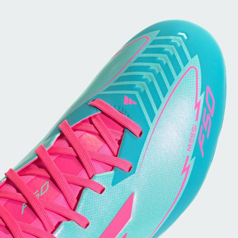 Ghete de fotbal F50 League Messi pentru teren dur/multi-teren