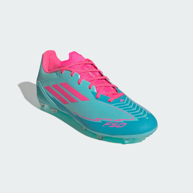 Ghete de fotbal F50 League Messi pentru teren dur/multi-teren
