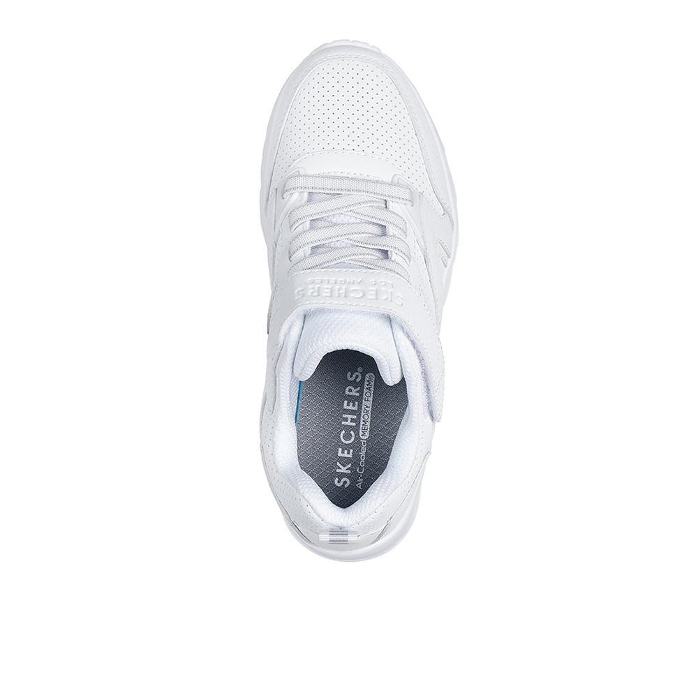 Tênis Brancos Uno Lite Echo Surge da Skechers Kid 3/4
