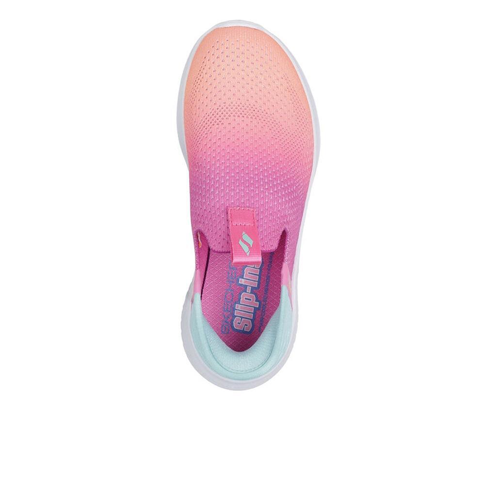 Zapatillas Skechers Niño Ultra Flex 3.0 Color Boost Multicolor 3/4
