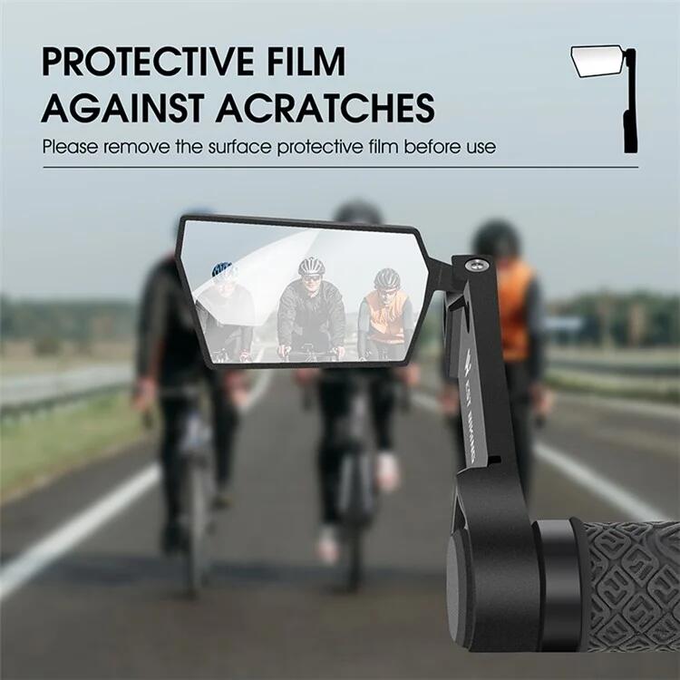 2 Pcs 360 Grad Drehbare Lenker Klapp Fahrrad Rückspiegel 5/7