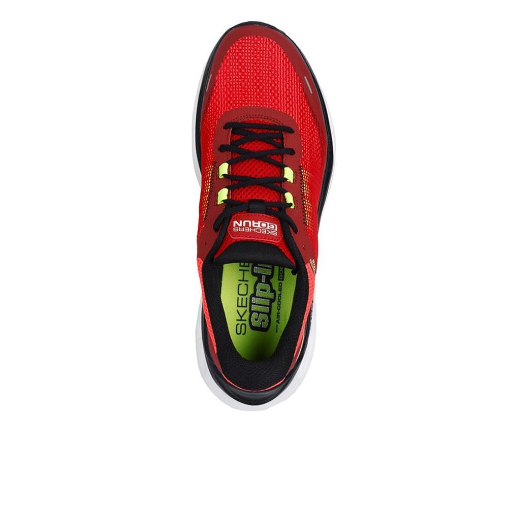 Tênis Vermelhos Skechers Glide Step Aberdeen Masculinos 3/4
