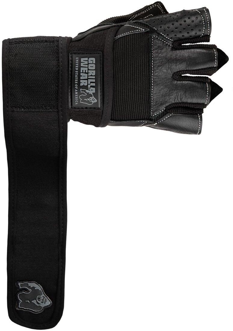 Dallas Wrist Wrap Gloves - Zwart 2/6