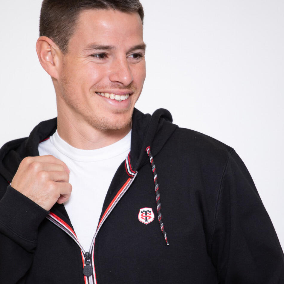 Sudadera Con Capucha Hombre Jemy Stade Toulousain Negra 5/5