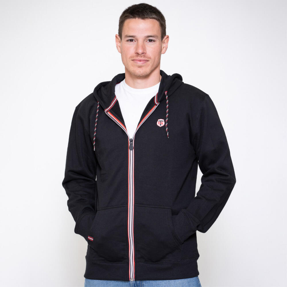 STADE TOULOUSAIN Felpa Con Cappuccio Uomo Jemy Stade Toulousain Nera