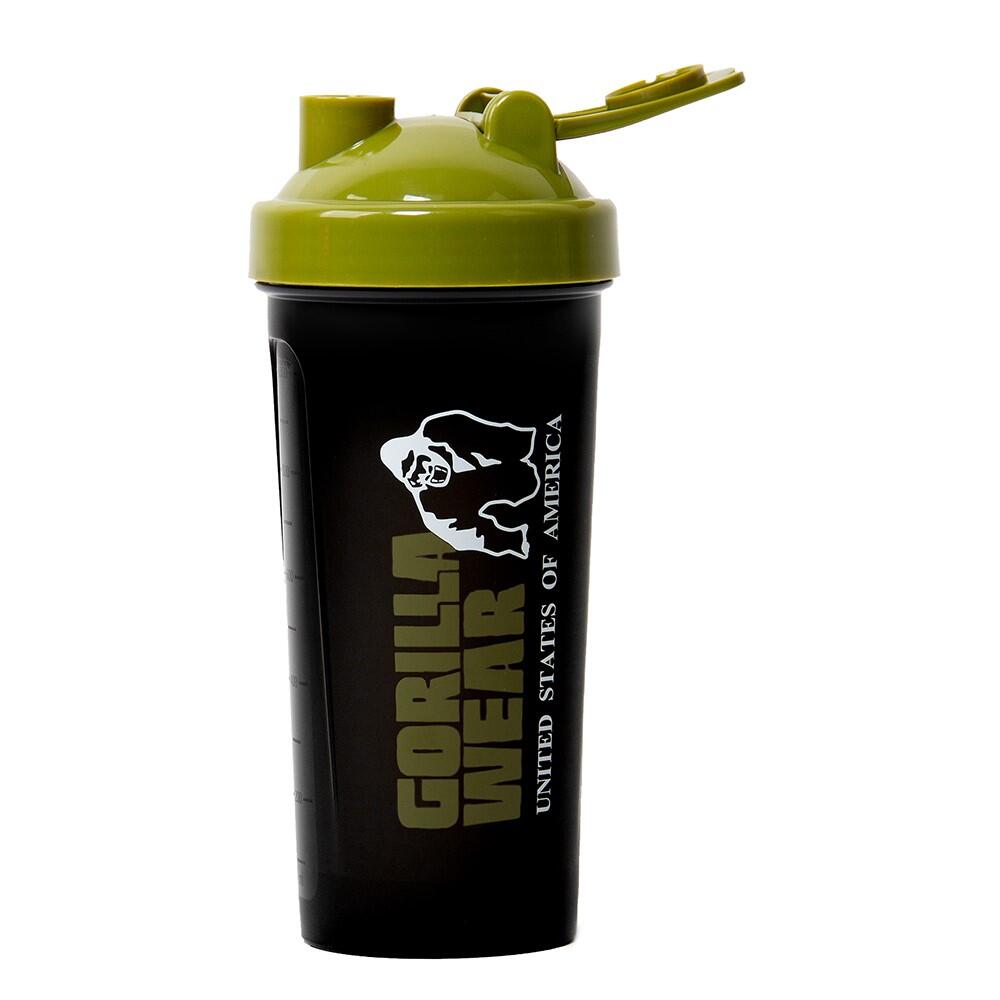 Shaker XXL 1000ML - Zwart/Legergroen 2/5