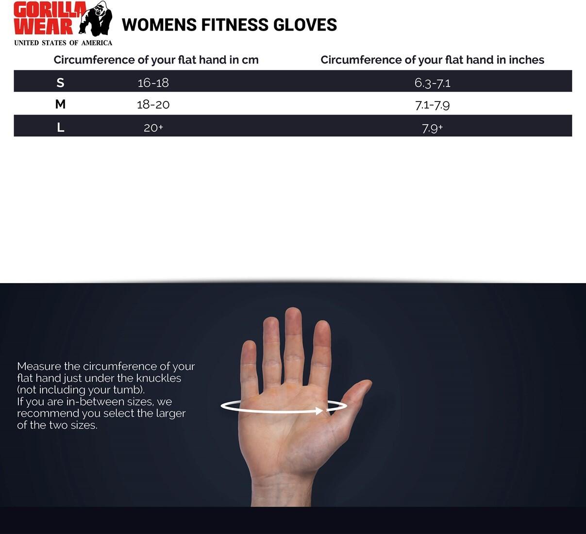 WoUomo Guanti da fitness - Nero/Viola 3/4