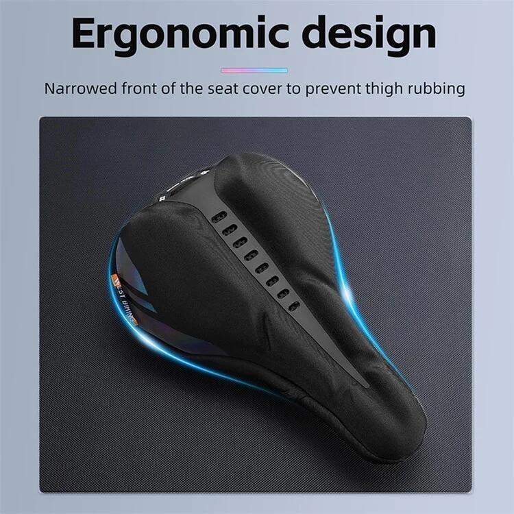 Housse de selle de vélo  en mousse à mémoire de forme 5/7