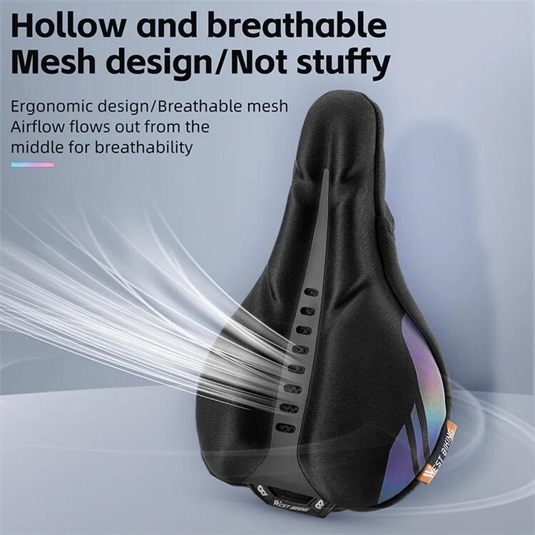Housse de selle de vélo  en mousse à mémoire de forme 4/7