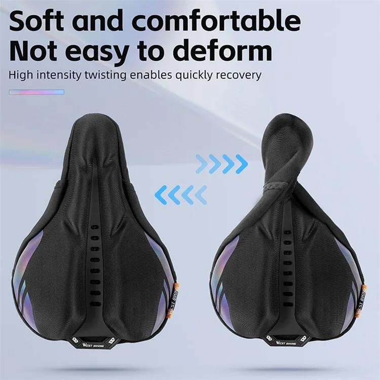 Housse de selle de vélo  en mousse à mémoire de forme 7/7