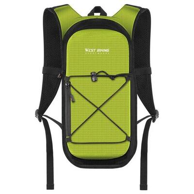 Rucksack zum Radfahren, Bergsteigen - Grün