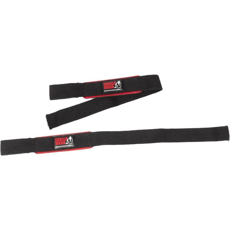 Padded Lifting Straps - Czarny