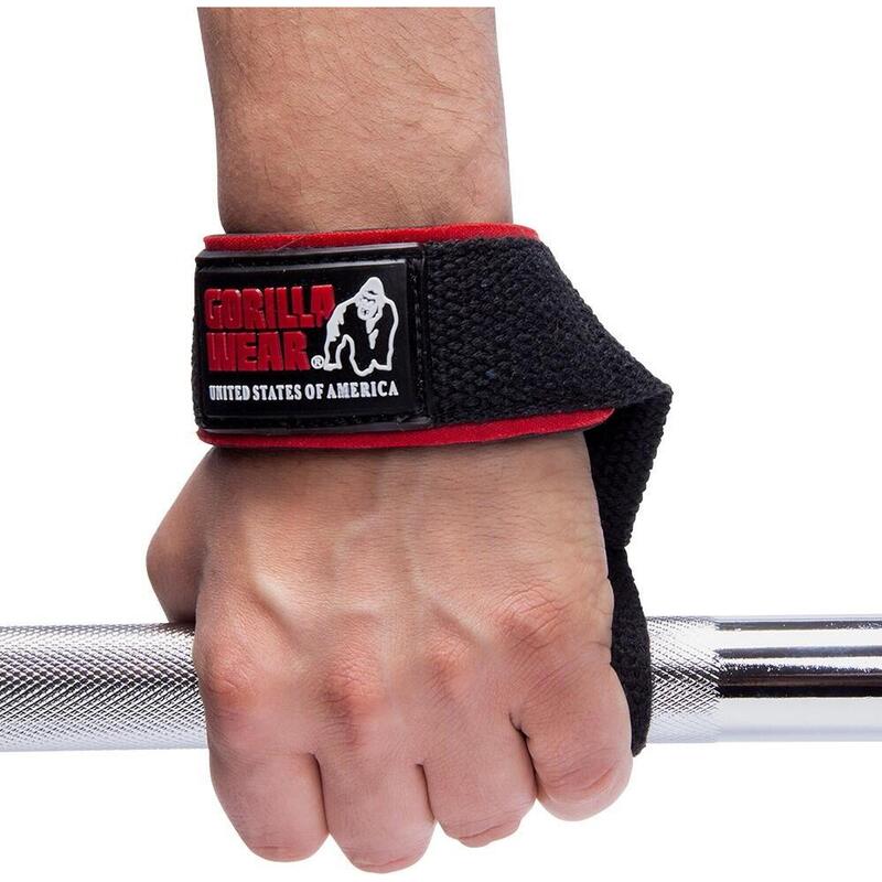 Padded Lifting Straps - Czarny