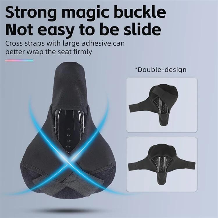 Housse de selle de vélo en mousse à mémoire de forme 6/7