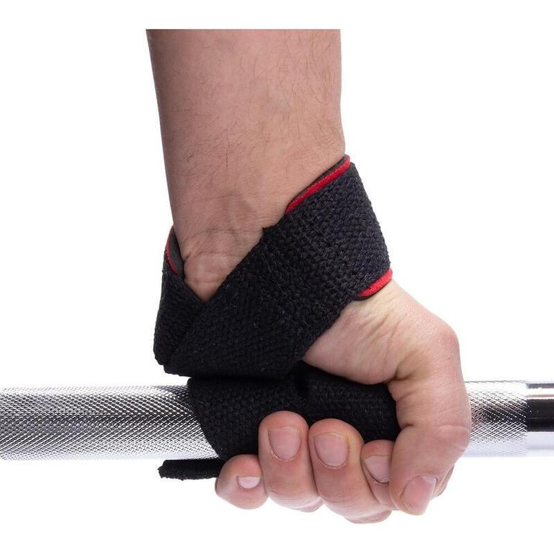 Padded Lifting Straps - Czarny