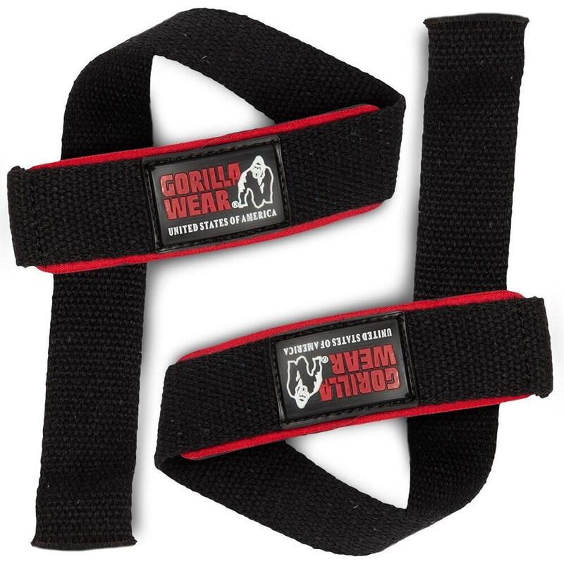 Padded Lifting Straps - Czarny
