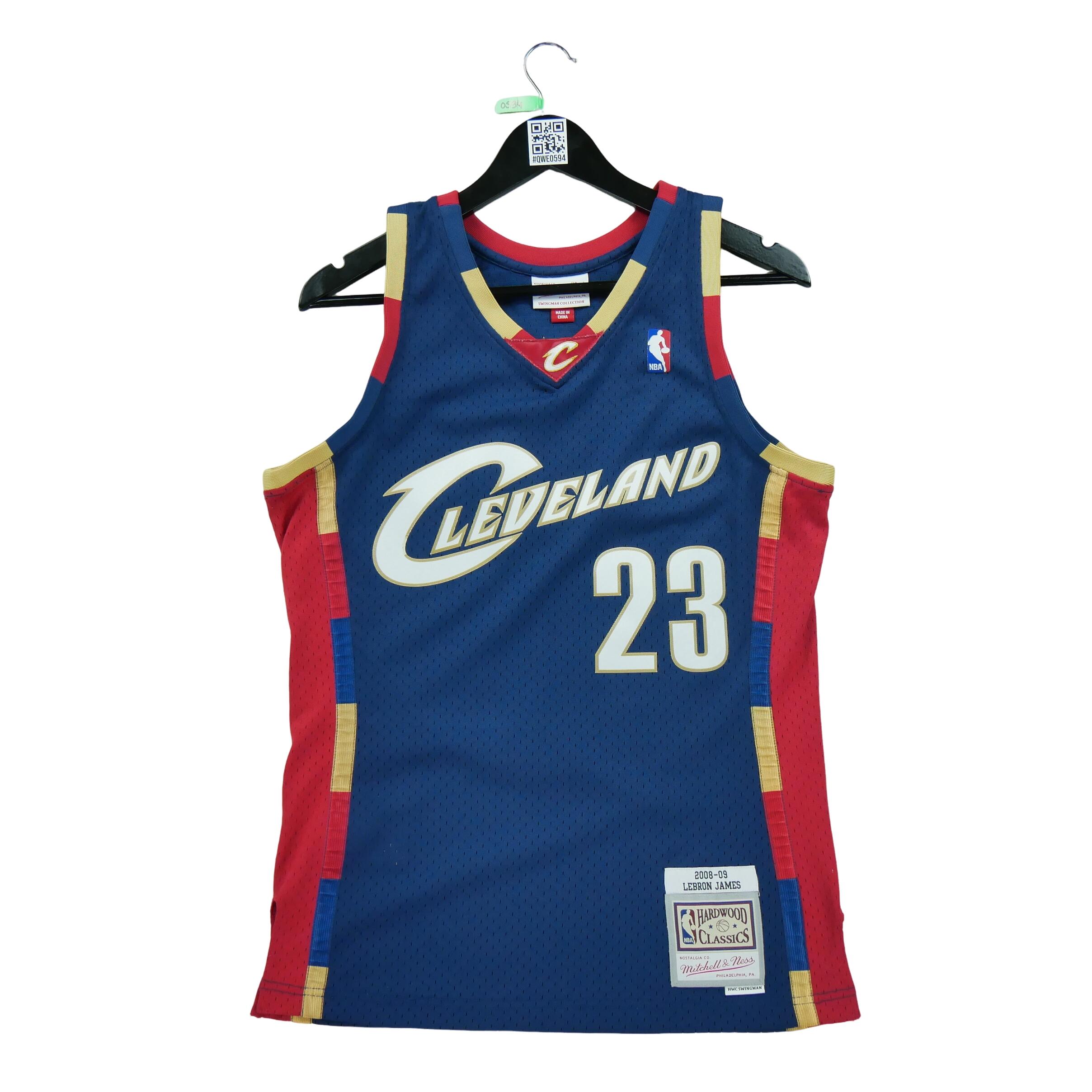 MITCHELL & NESS Seconda Mano - Maglia NBA Swingman Blu Navy - Stato molto buono