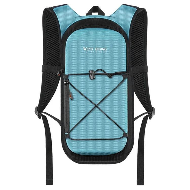 WEST BIKING Hiking backpack for cycling, mountaineering - Blue