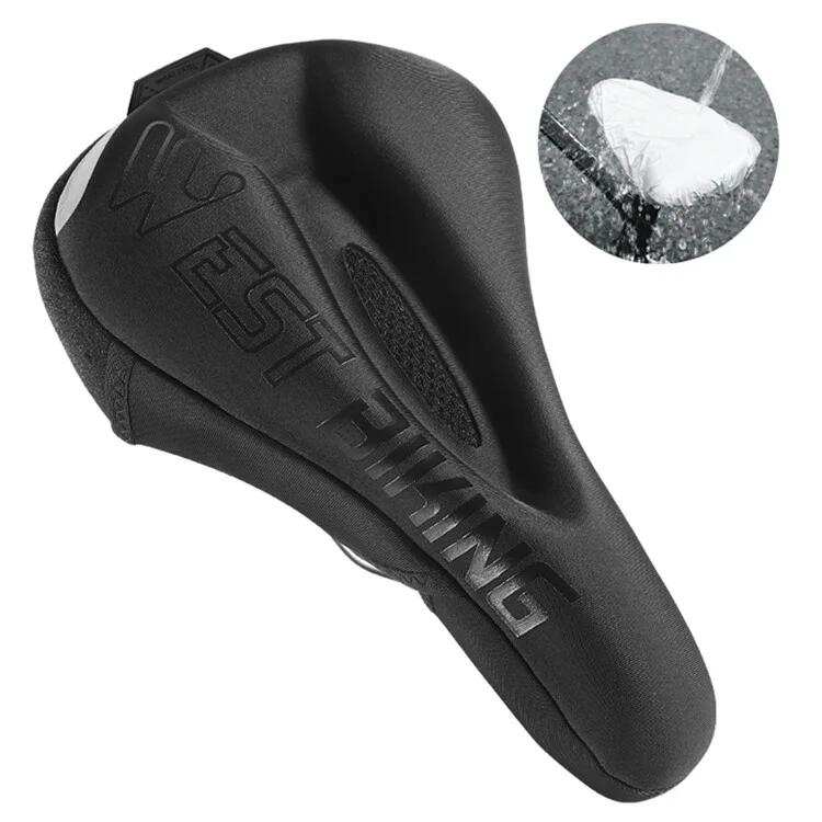 Silicone Bike Seat Cover with Memory Foam Padding