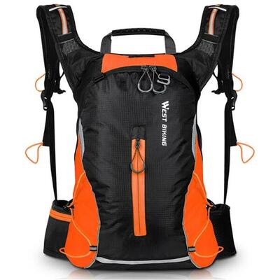 Zaino 16L per sport all'aperto - Arancione