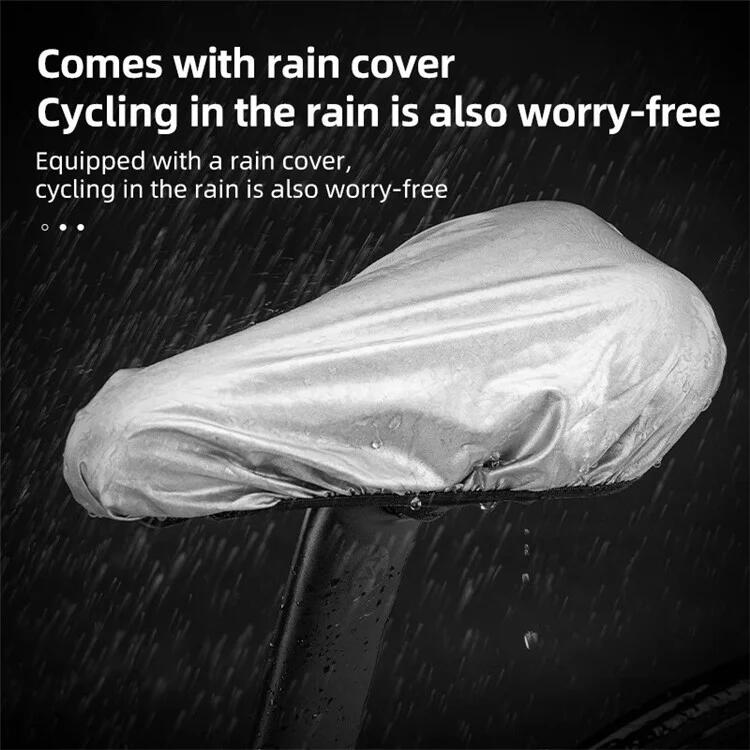 Capa de selim de bicicleta, espuma viscoelástica + silicone 6/7