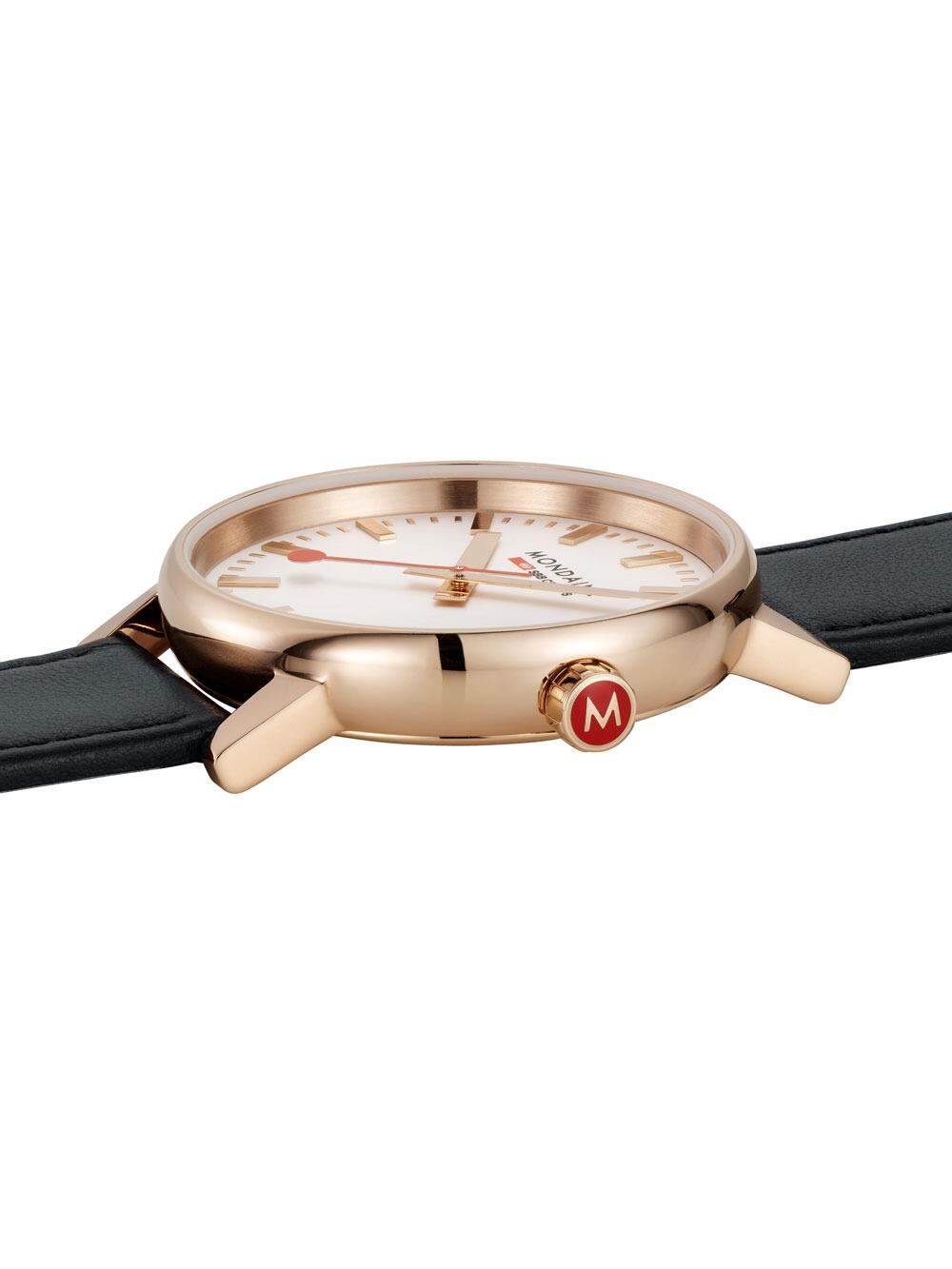 Herrenuhr Mondaine MSE.40112.LB, Quartz, 40mm, 3ATM 2/5
