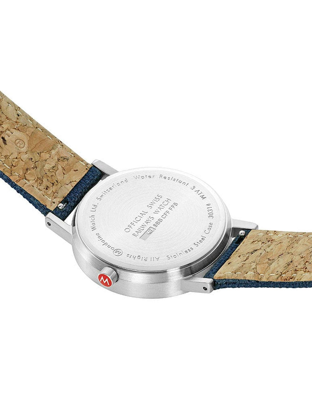 Damenuhr Mondaine A660.30314.40SBD, Quartz, 36mm, 3ATM 3/4