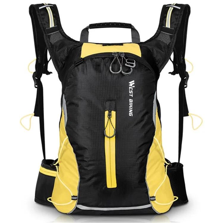 Mochila de 16l para esportes ao ar livre - amarelo
