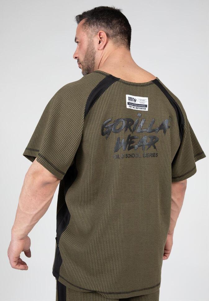 Koszulka fitness męska Gorilla Wear Augustine Old School Work Out Top