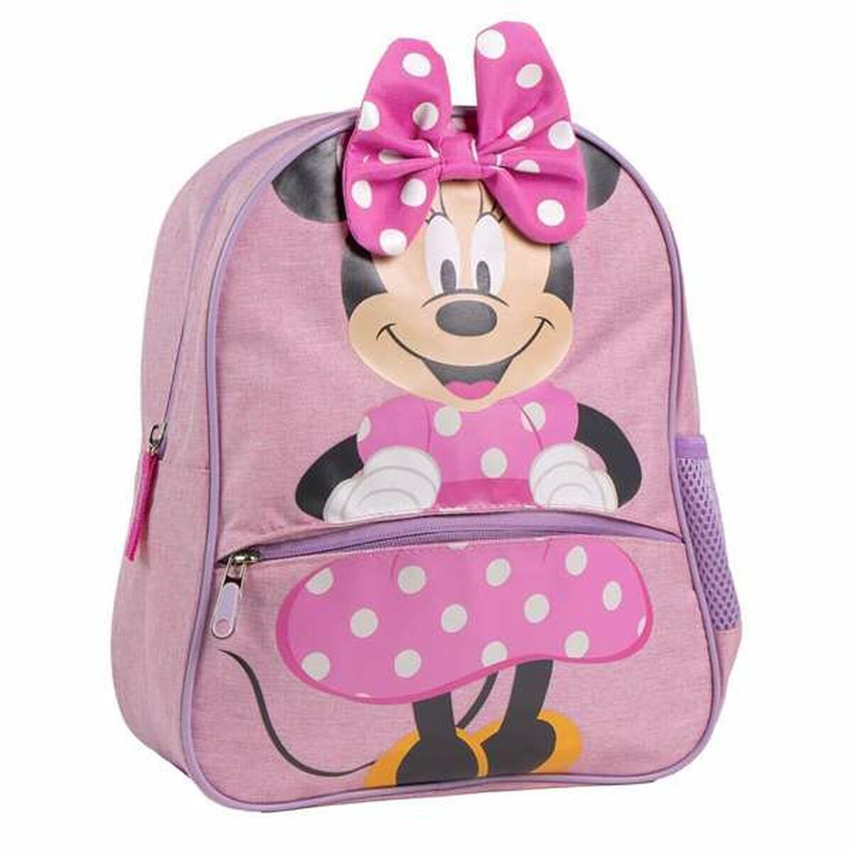 Zaino Scuola Minnie Mouse Rosa 1/5