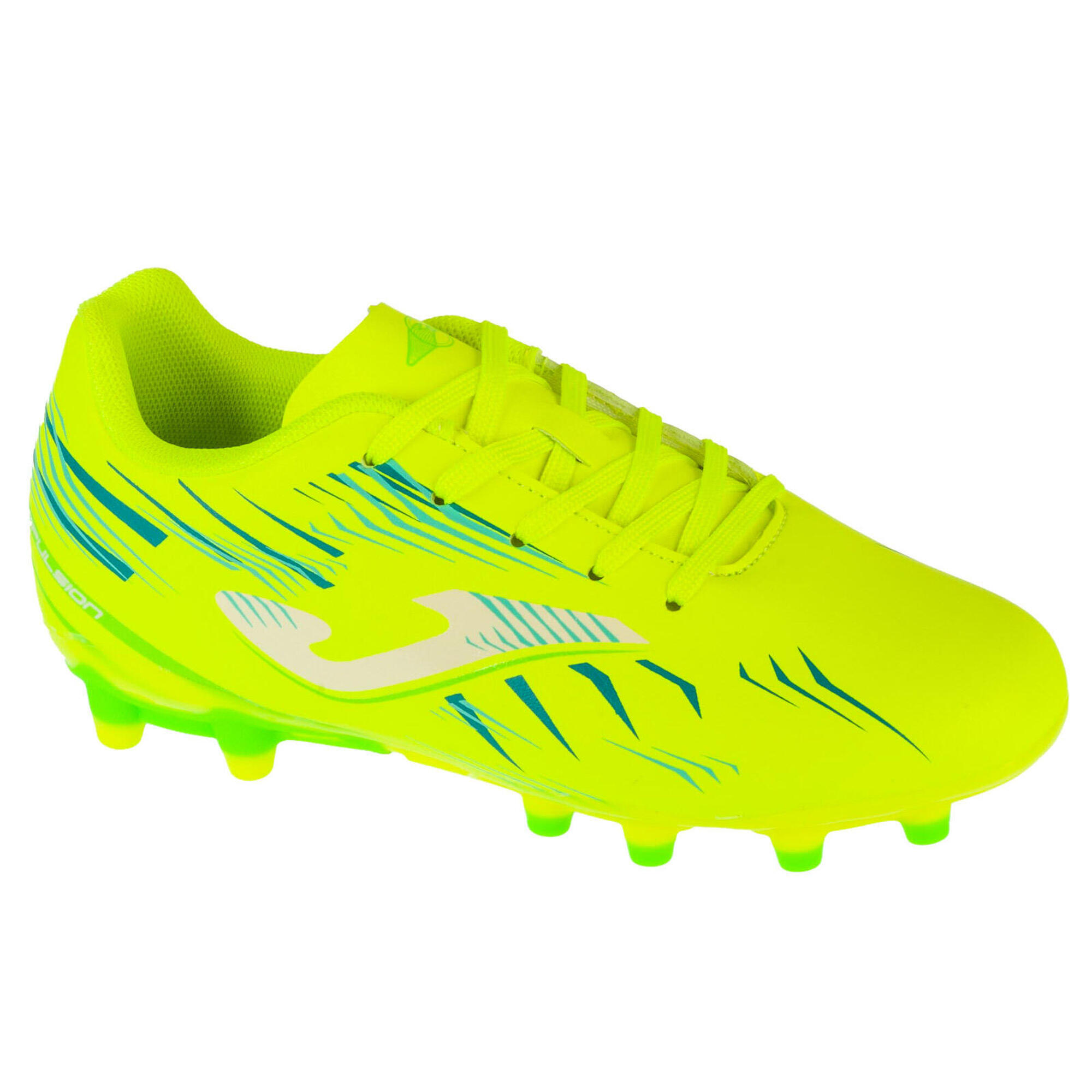 Joma - Joma Propulsion Jr 2509 Chaussures Football Junior Jaune Fluo T37 - Chaussures À Crampons - Jaune - Decathlon
