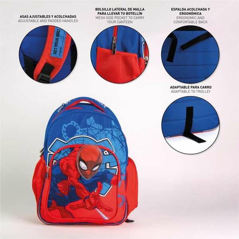Ghiozdan Spider-Man Albastru