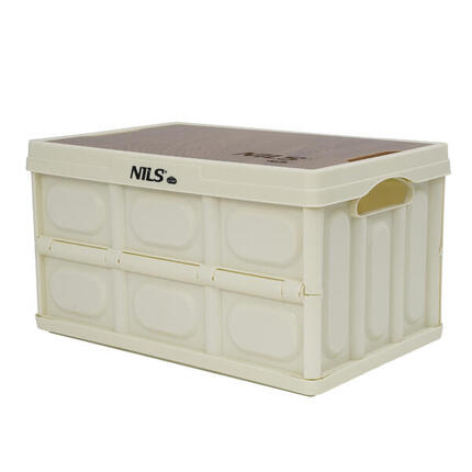 Campingkiste Mit Tischfunktion 2in1 Faltbar NILS CAMP NCB4007