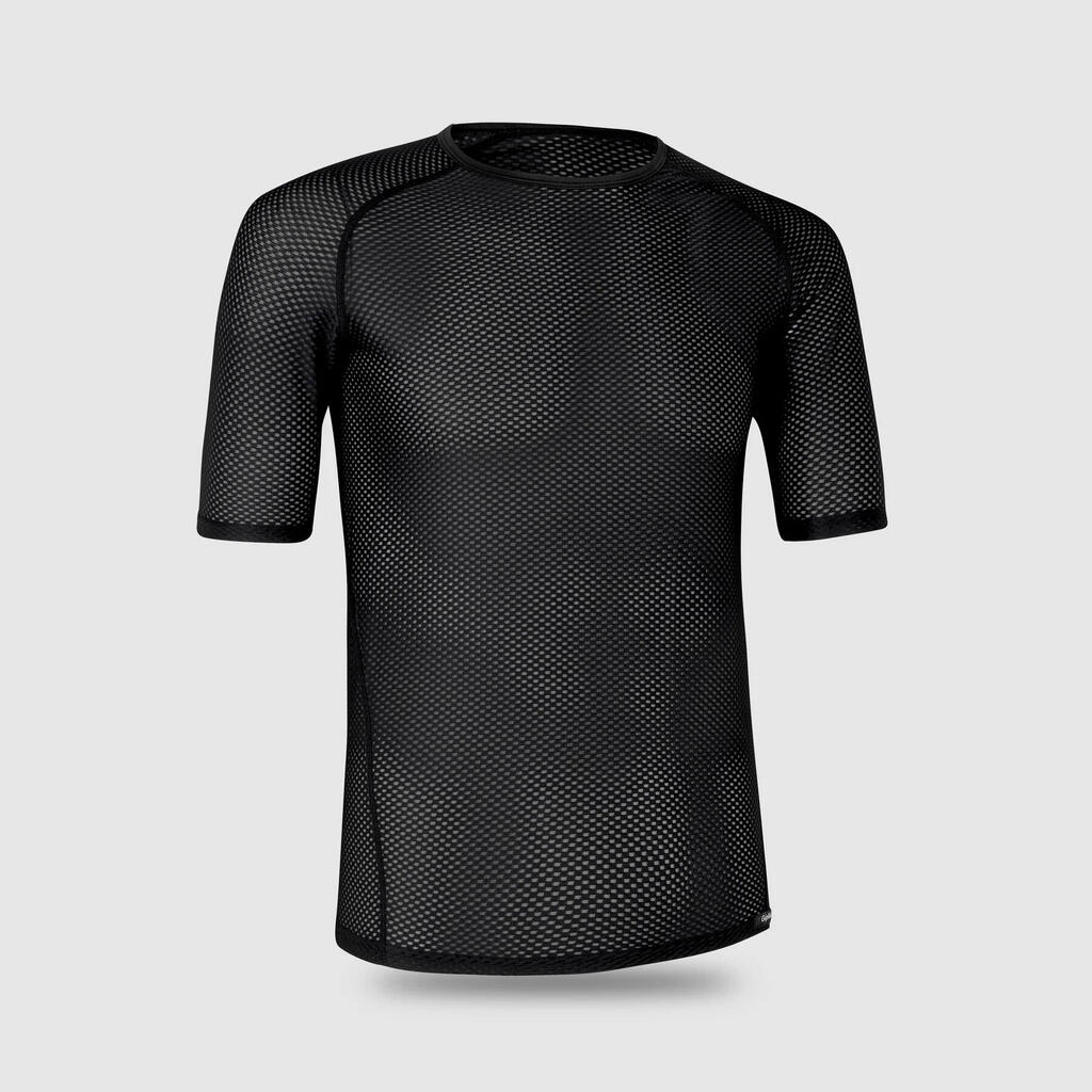 Gripgrab Ultralight Mesh Short Sleeve Base Layer Black - M